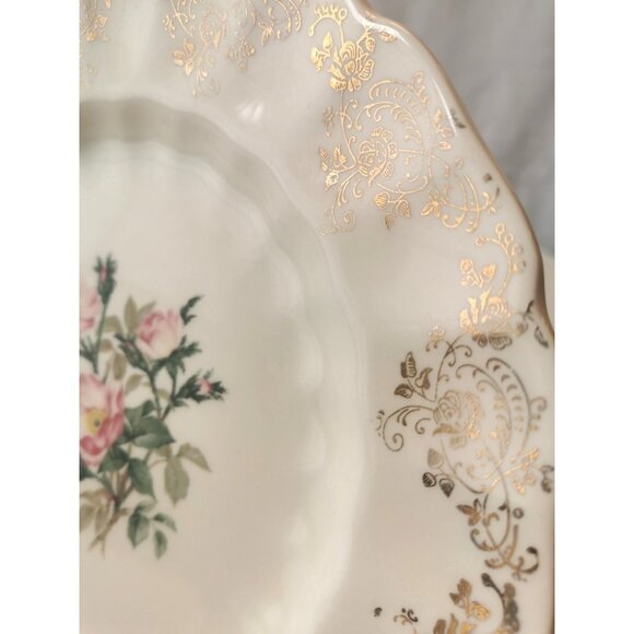 Plate made by Johnson Brothers USA Decorated by Sovereign Potters Canada ci 1959 - Picture 7 of 9